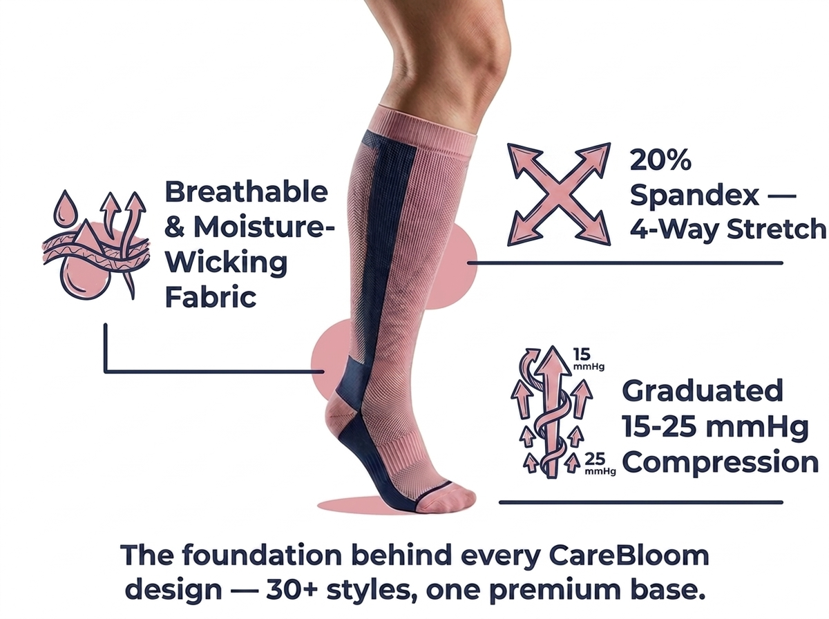 CareBloom Compression Socks